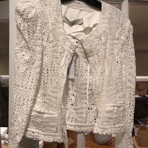 Iro crochet blazer !!!Firm